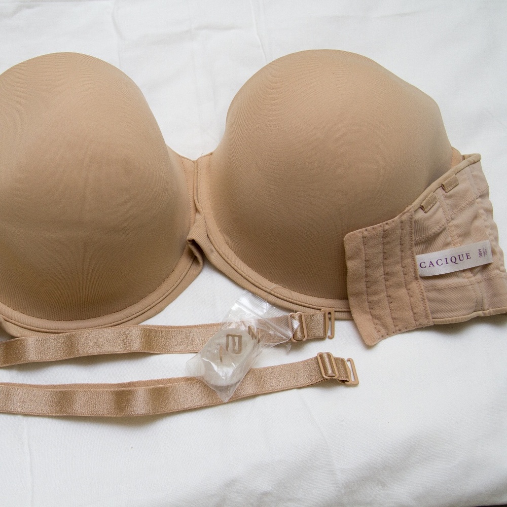38H Lane Bryant Multi-Way and Strapless Bra